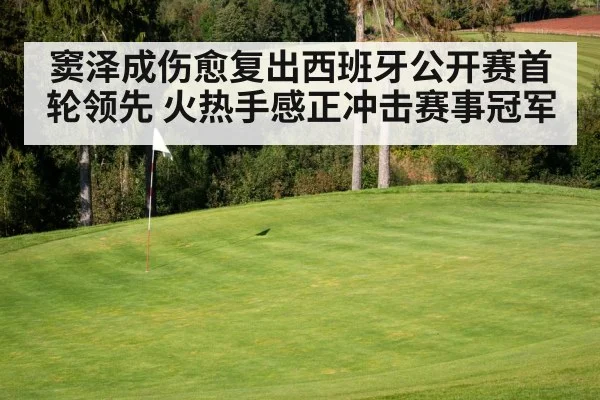 窦泽成伤愈复出西班牙公开赛首轮领先 火热手感正冲击赛事冠军